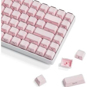 Ice pink keycaps